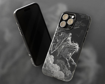 Gustave Dore - The Vision of Death iPhone case