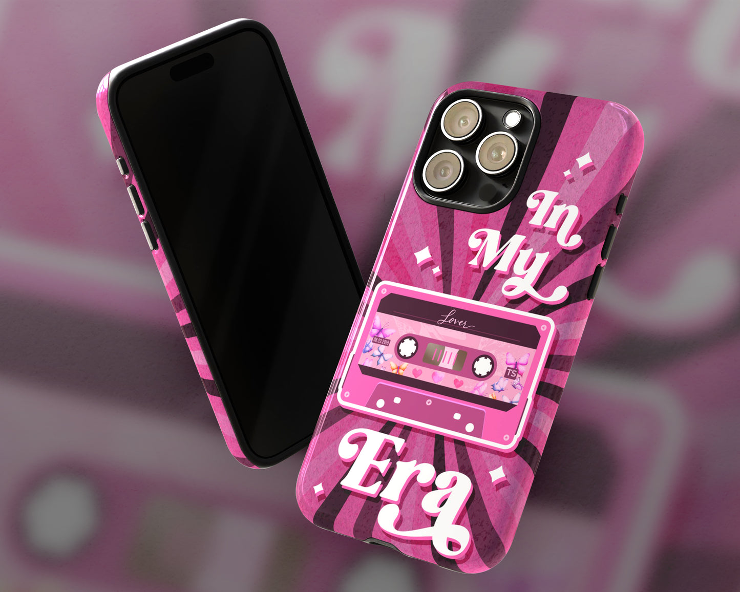 In my Lover era vintage cassette tape iPhone case
