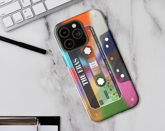 The Eras cassette tape iPhone case