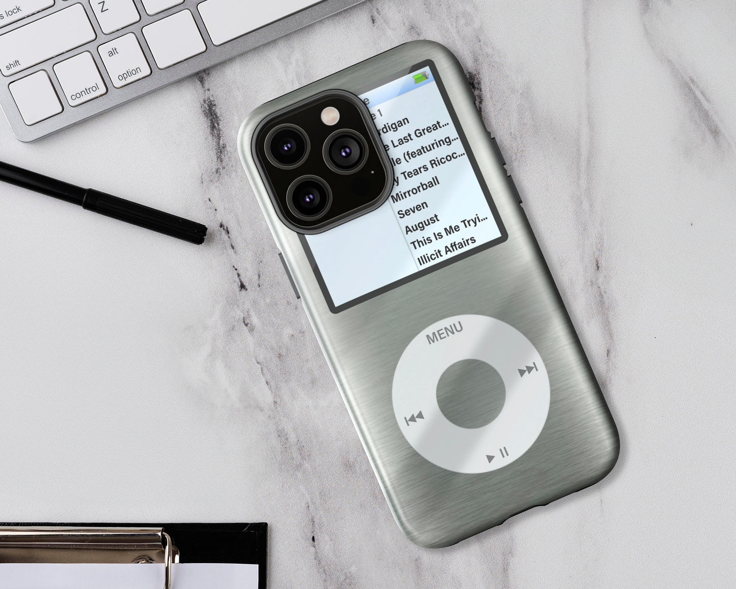 Folklore era iPod Nano style iPhone case