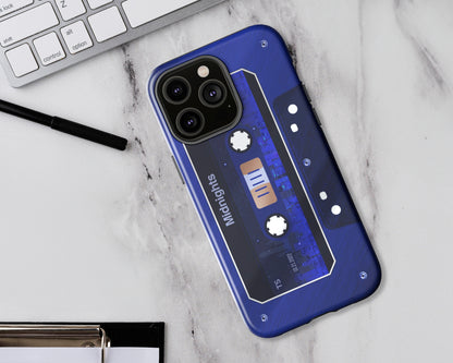 Midnights era cassette tape iPhone case