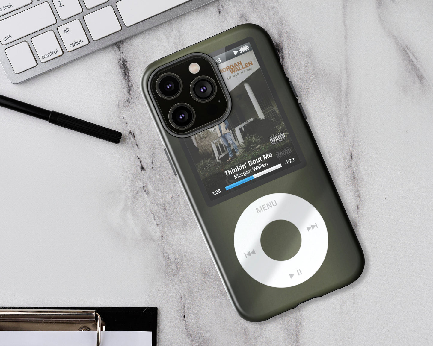 Song playing on iPod Nano iPhone case