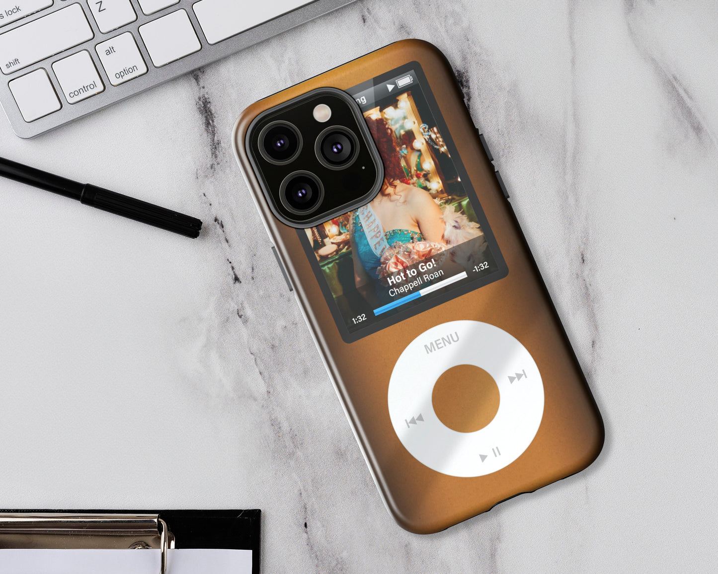 Song playing on iPod Nano iPhone case