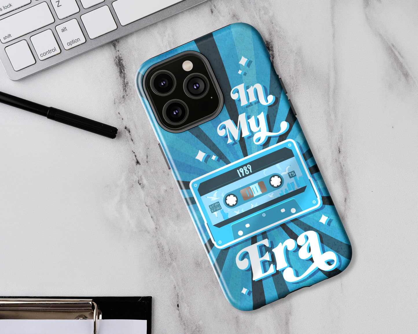 In my 1989 era vintage cassette tape iPhone case