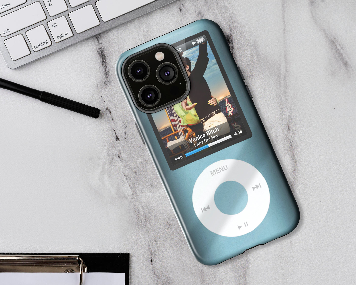 Song playing on iPod Nano iPhone case