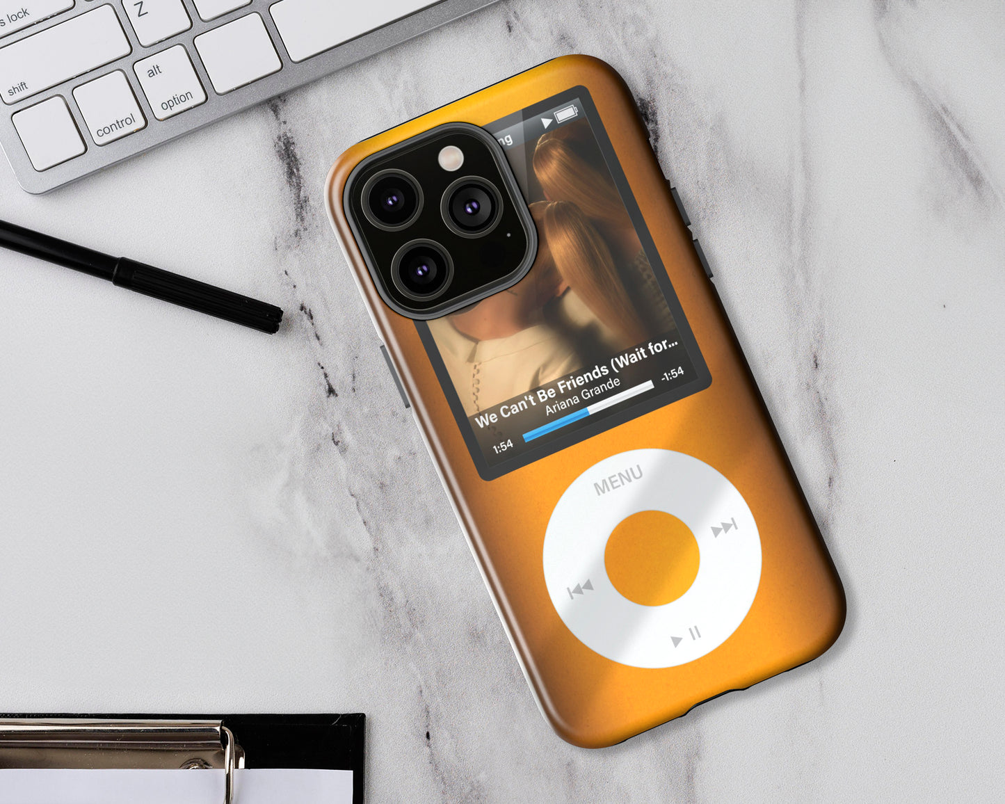 Song playing on iPod Nano iPhone case