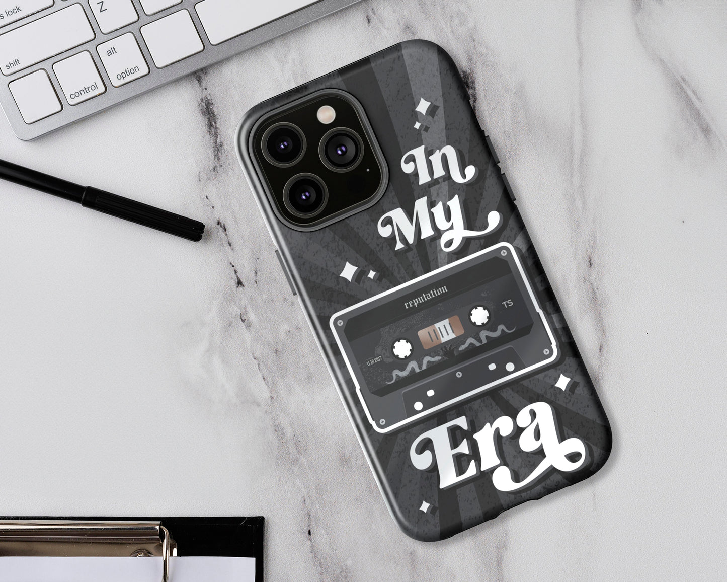 In my Reputation era vintage cassette tape iPhone case