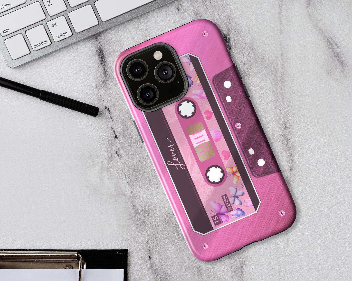 Lover era cassette tape iPhone case