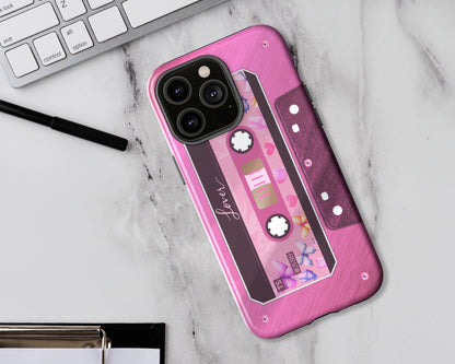 Lover era cassette tape iPhone case