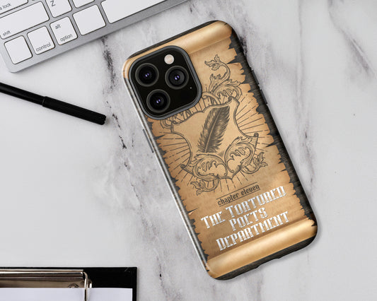Tortured Poets era medieval scroll iPhone case