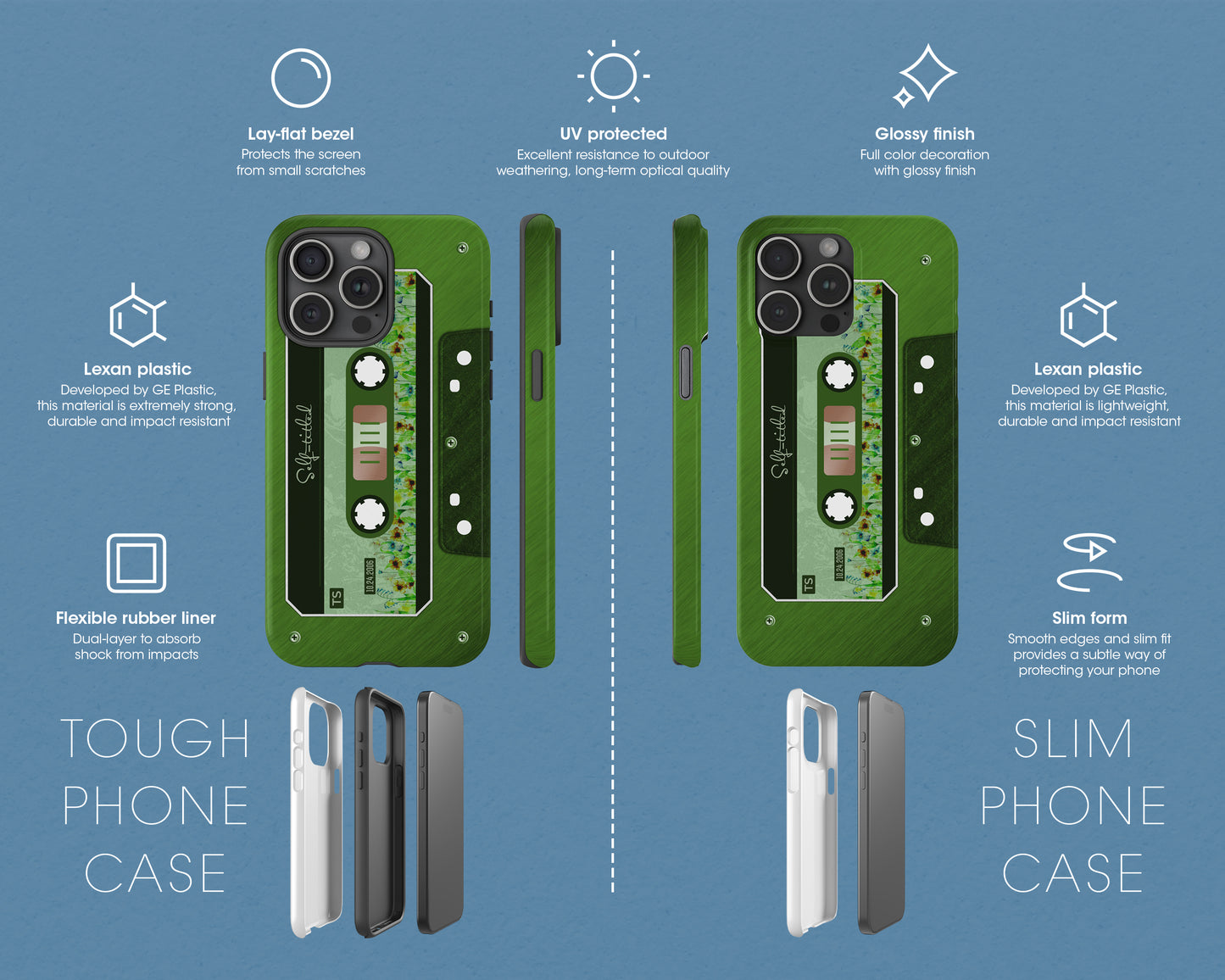 Self-titled era cassette tape iPhone case