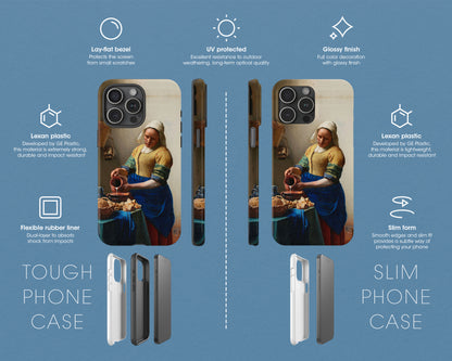 Johannes Vermeer - The Milkmaid iPhone case