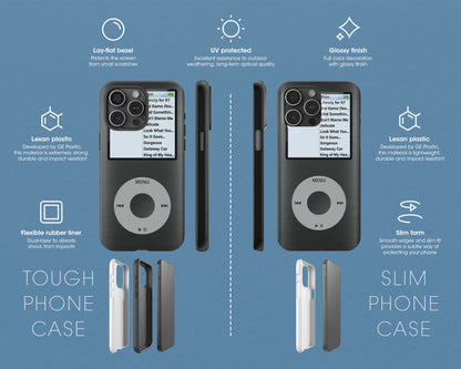 Reputation era iPod Nano style iPhone case