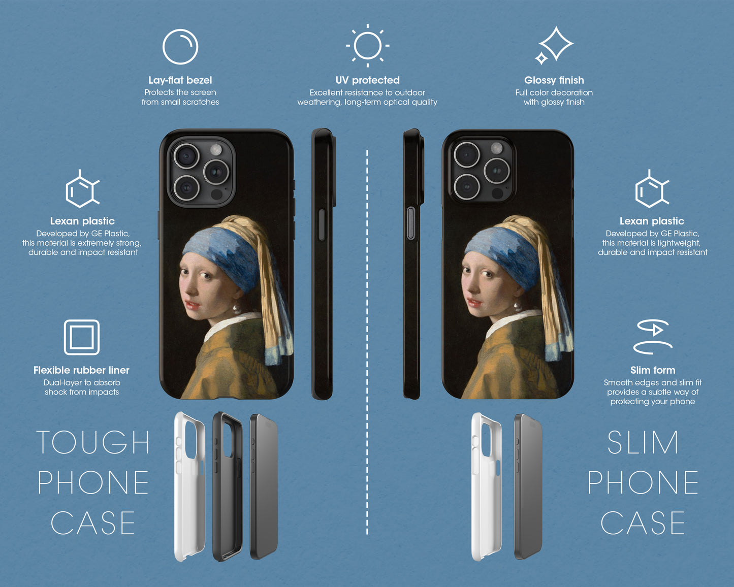 Johannes Vermeer - Girl with a Pearl Earring iPhone case