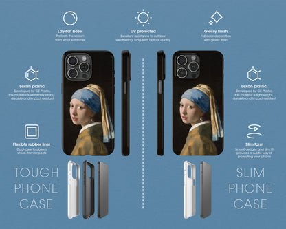 Johannes Vermeer - Girl with a Pearl Earring iPhone case