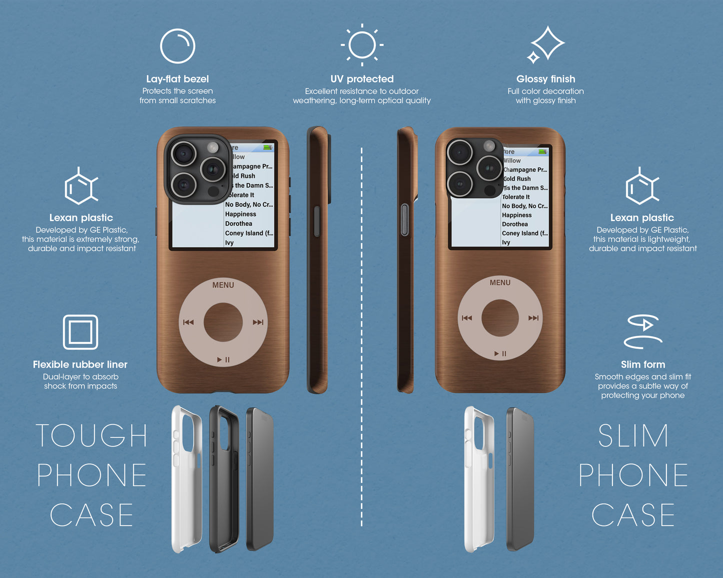 Evermore era iPod Nano style iPhone case