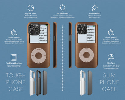 Evermore era iPod Nano style iPhone case