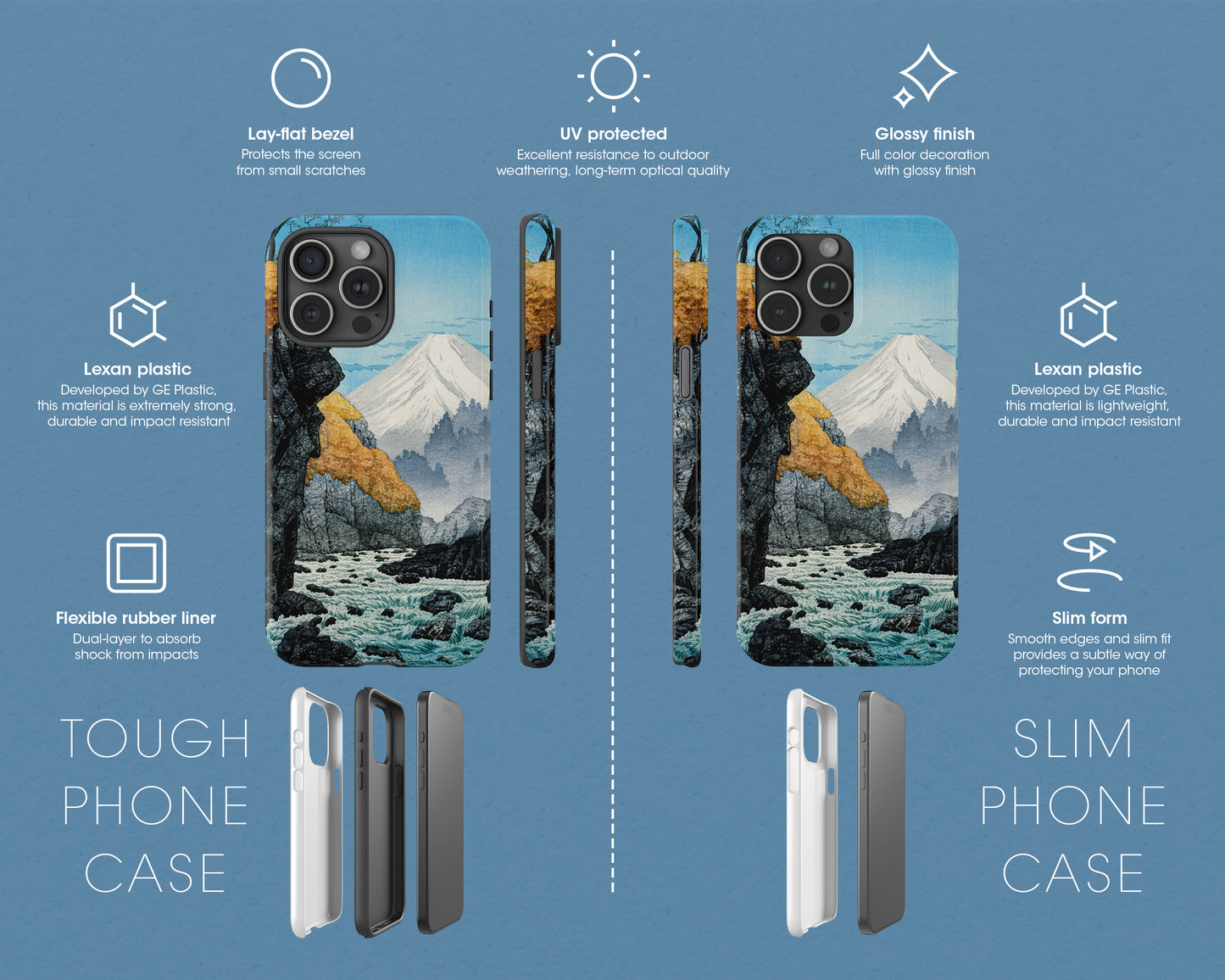 Hiroaki Takahashi - Foot of Mount Ashitaka iPhone case