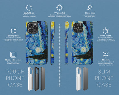 Vincent van Gogh - The Starry Night iPhone case