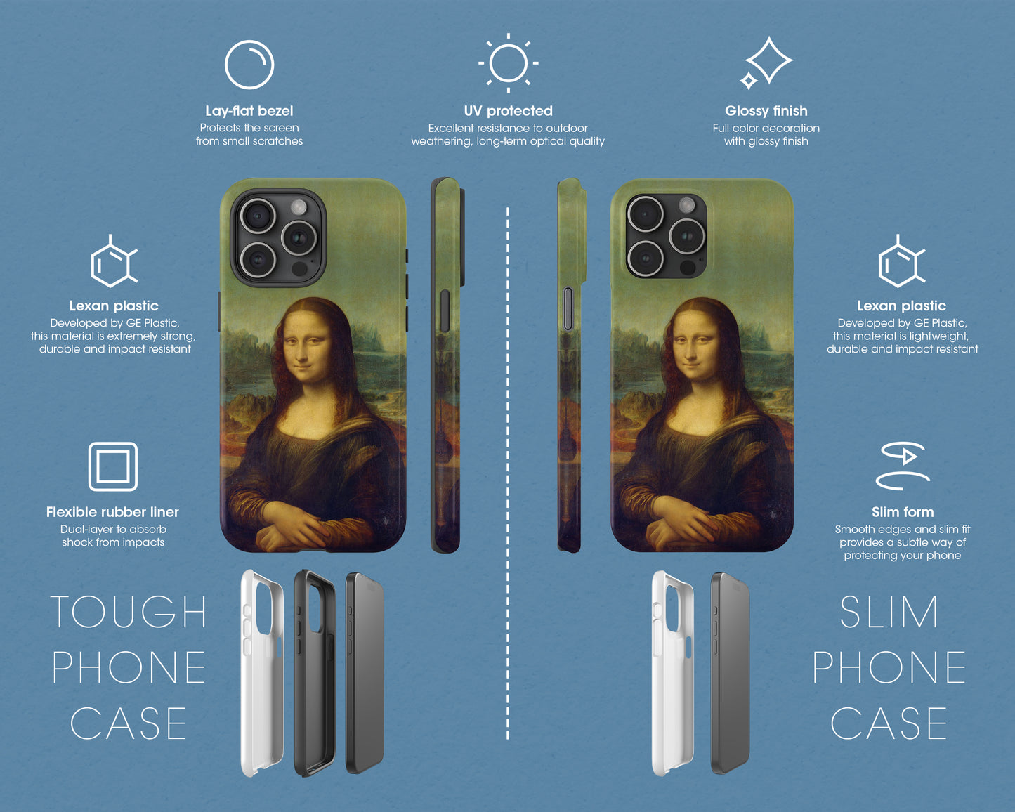 Leonardo Da Vinci - Lisa del Giocondo iPhone case
