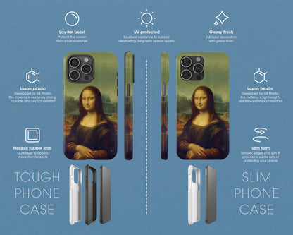 Leonardo Da Vinci - Lisa del Giocondo iPhone case