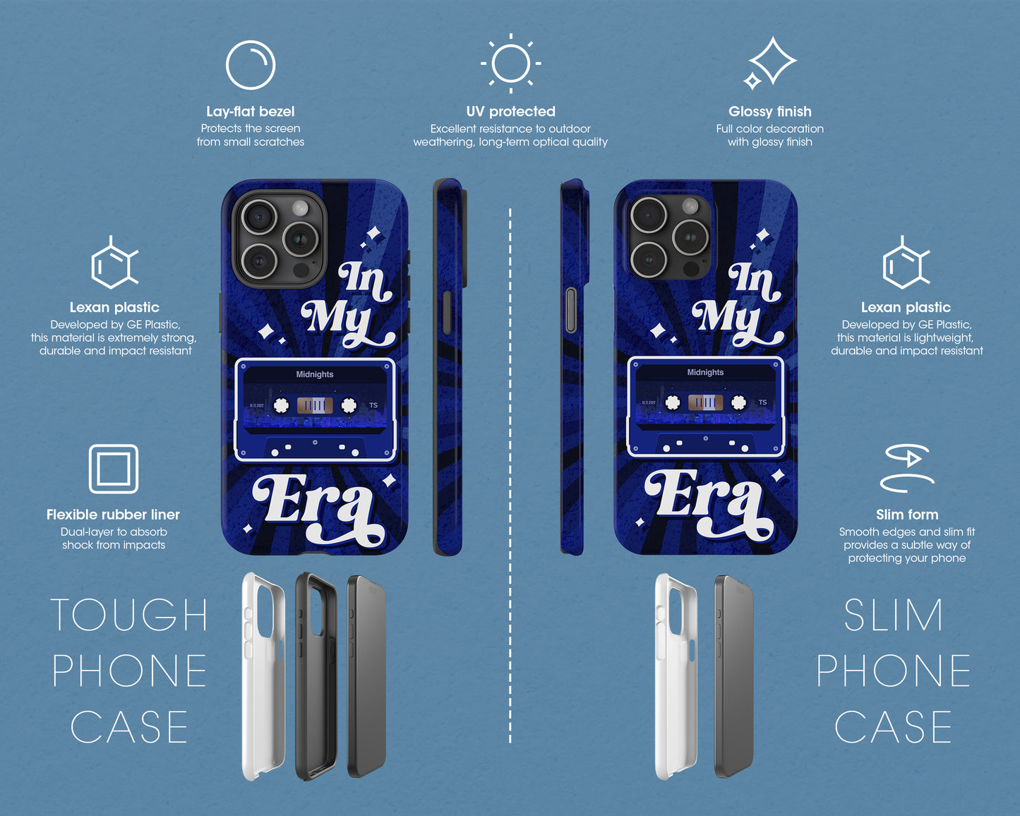 In my Midnights era vintage cassette tape iPhone case