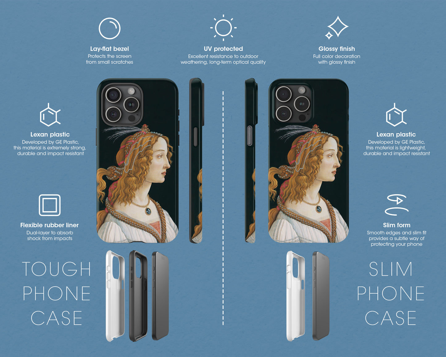 Sandro Botticelli - Portrait of a Young Woman iPhone case