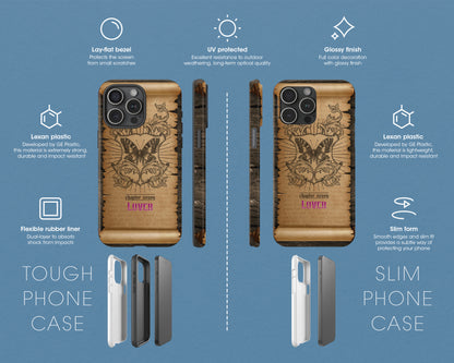 Lover era medieval scroll iPhone case