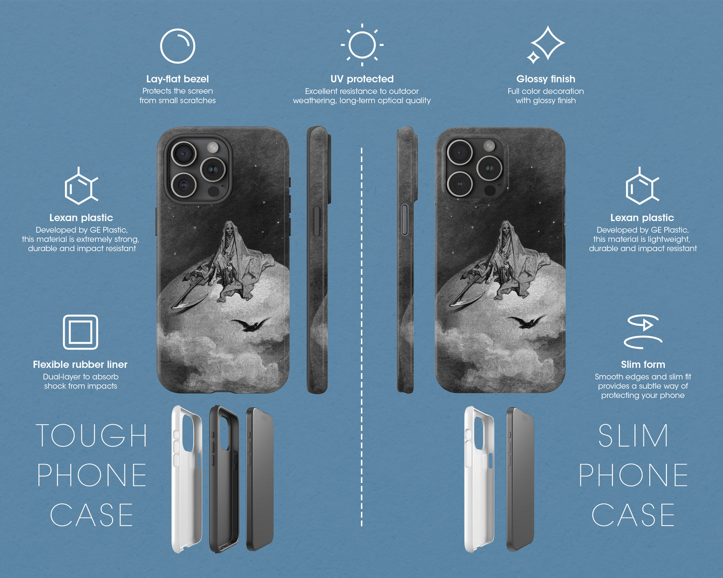 Gustave Dore - The Raven iPhone case