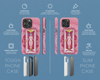 Aquarius Zodiac sign Sakura card on magic circle anime iPhone case