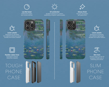 Claude Monet - Water Lilies iPhone case