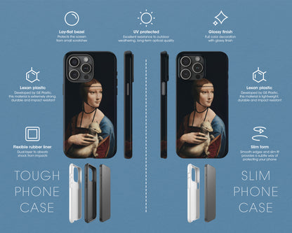 Leonardo Da Vinci - Lady with an Ermine iPhone case