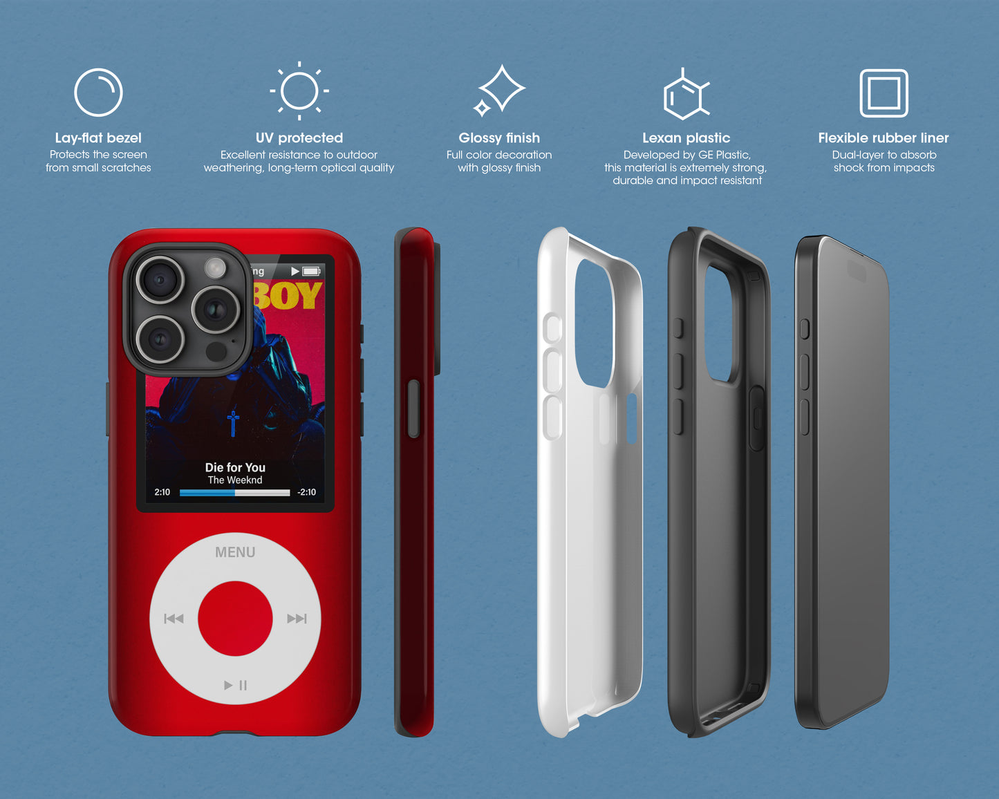 Song playing on iPod Nano iPhone case