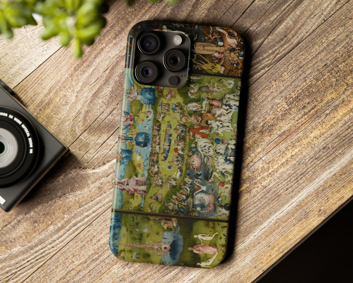 Hieronymus Bosch - The Garden of Earthly Delights iPhone case