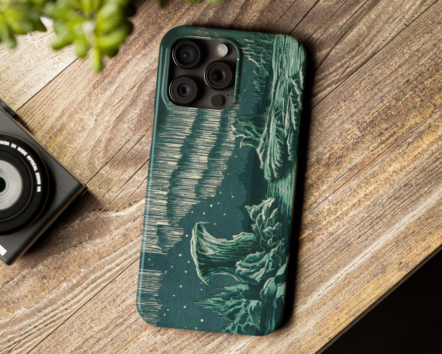 William MacKenzie - Aurora Borealis in High Latitudes iPhone case