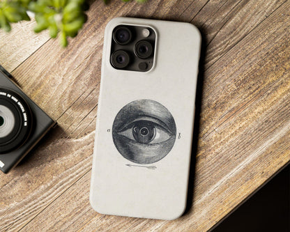 Isaac Weissenbruch - Menselijk Oog Met Een Afwijking iPhone case