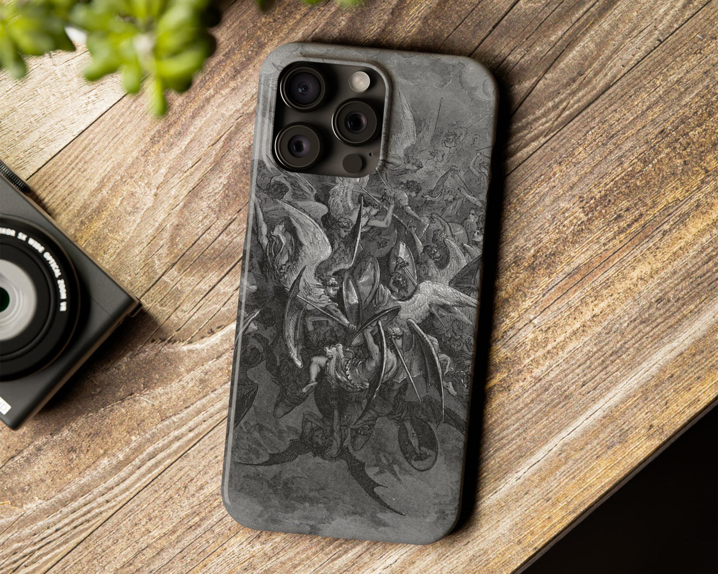 Gustave Dore - Paradise Lost iPhone case