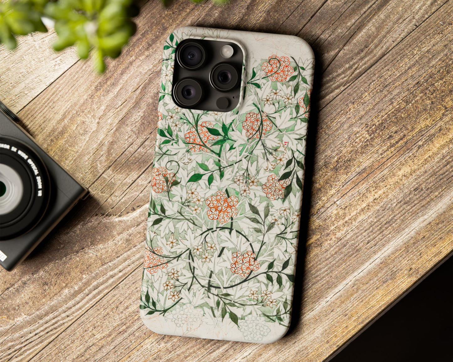 William Morris - Jasmine Pattern Artwork iPhone case
