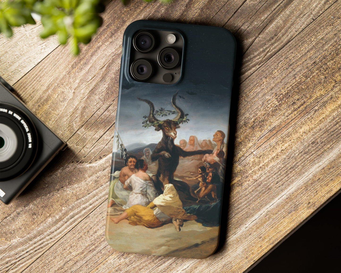 Francisco Goya - Witches' Sabbath iPhone case