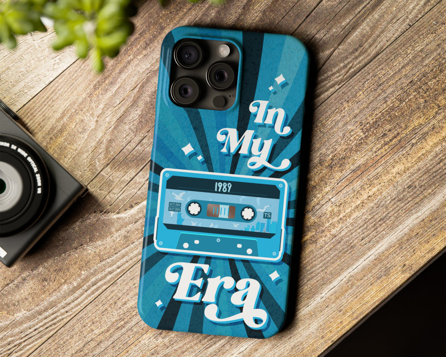 In my 1989 era vintage cassette tape iPhone case
