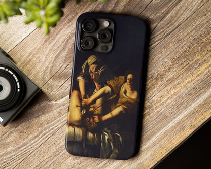 Artemisia Gentileschi - Judith Slaying Holofernes iPhone case