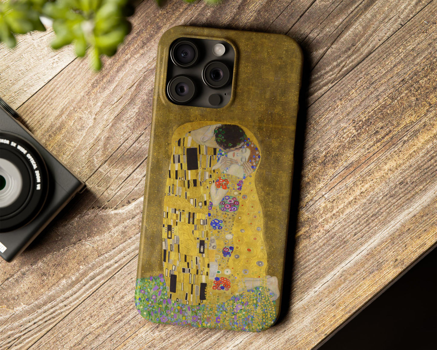 Gustav Klimt - The Kiss iPhone case