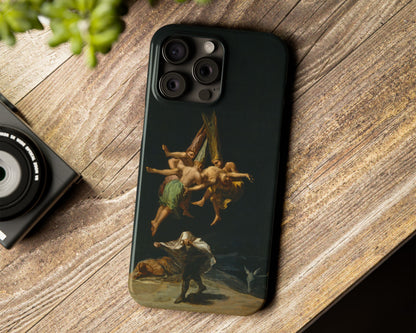 Francisco Goya - Witches' Flight iPhone case