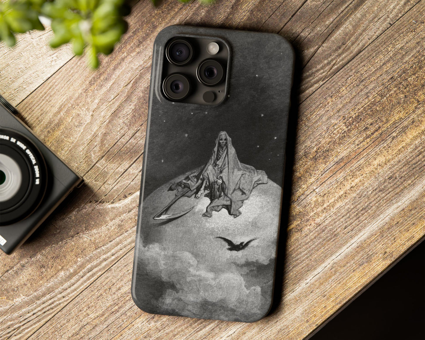 Gustave Dore - The Raven iPhone case