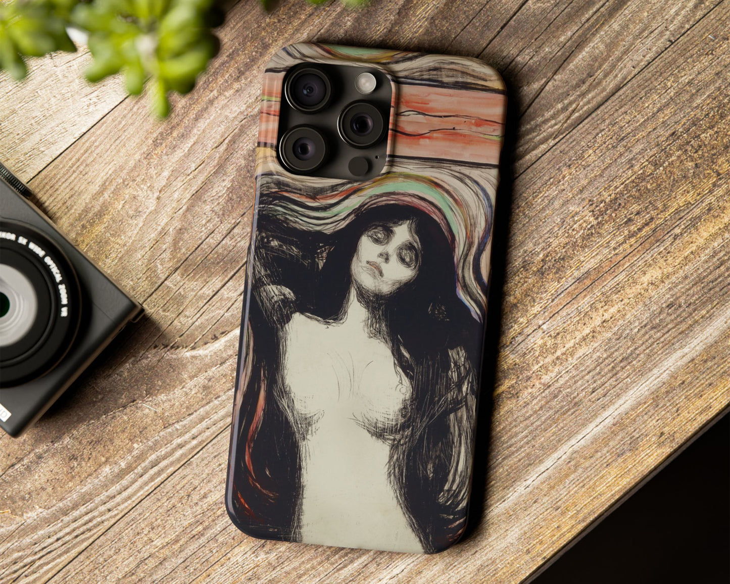 Edvard Munch - Madonna iPhone case