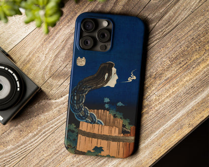 Katsushika Hokusai - The Mansion of the Plates iPhone case