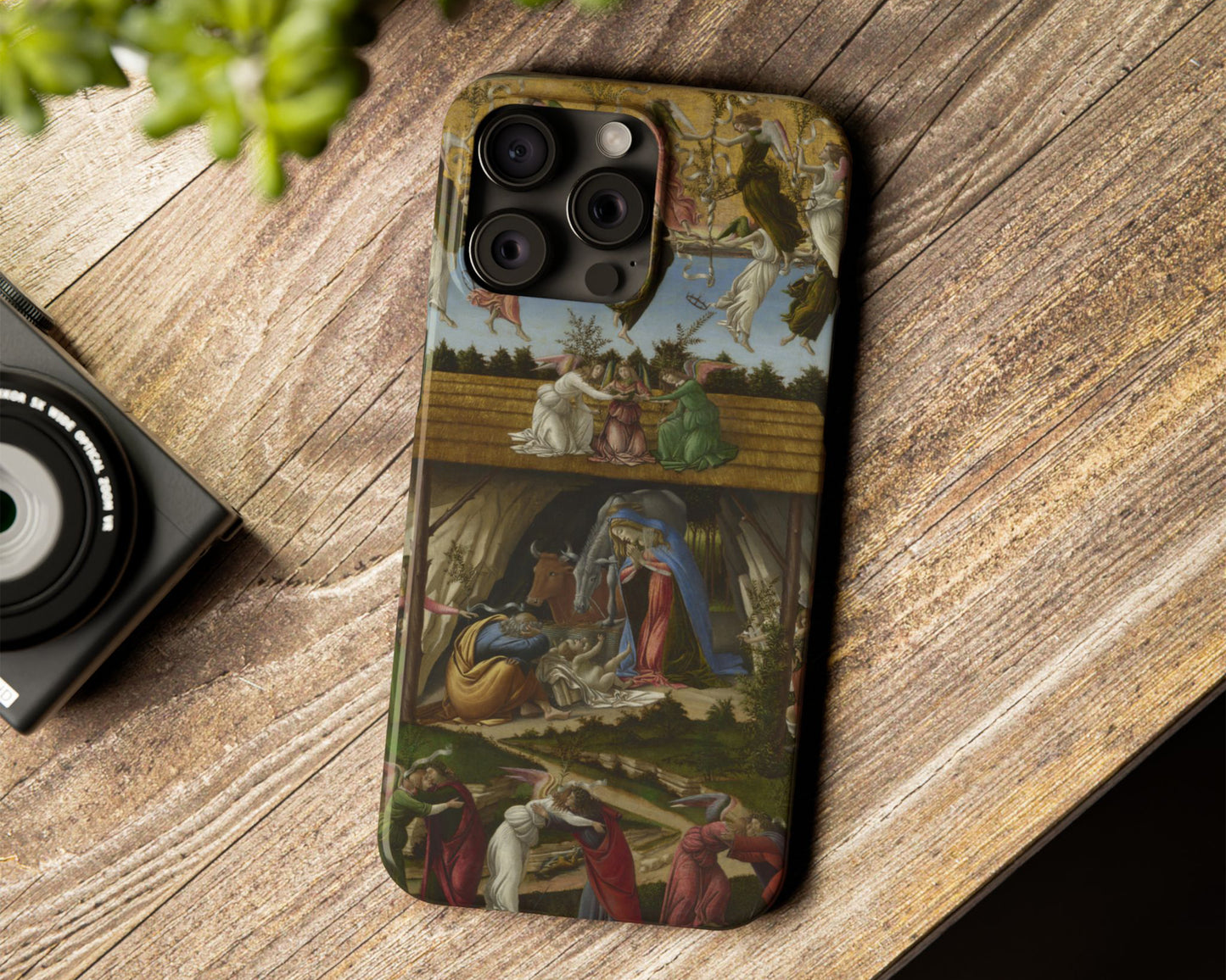 Sandro Botticelli - Mystic Nativity iPhone case