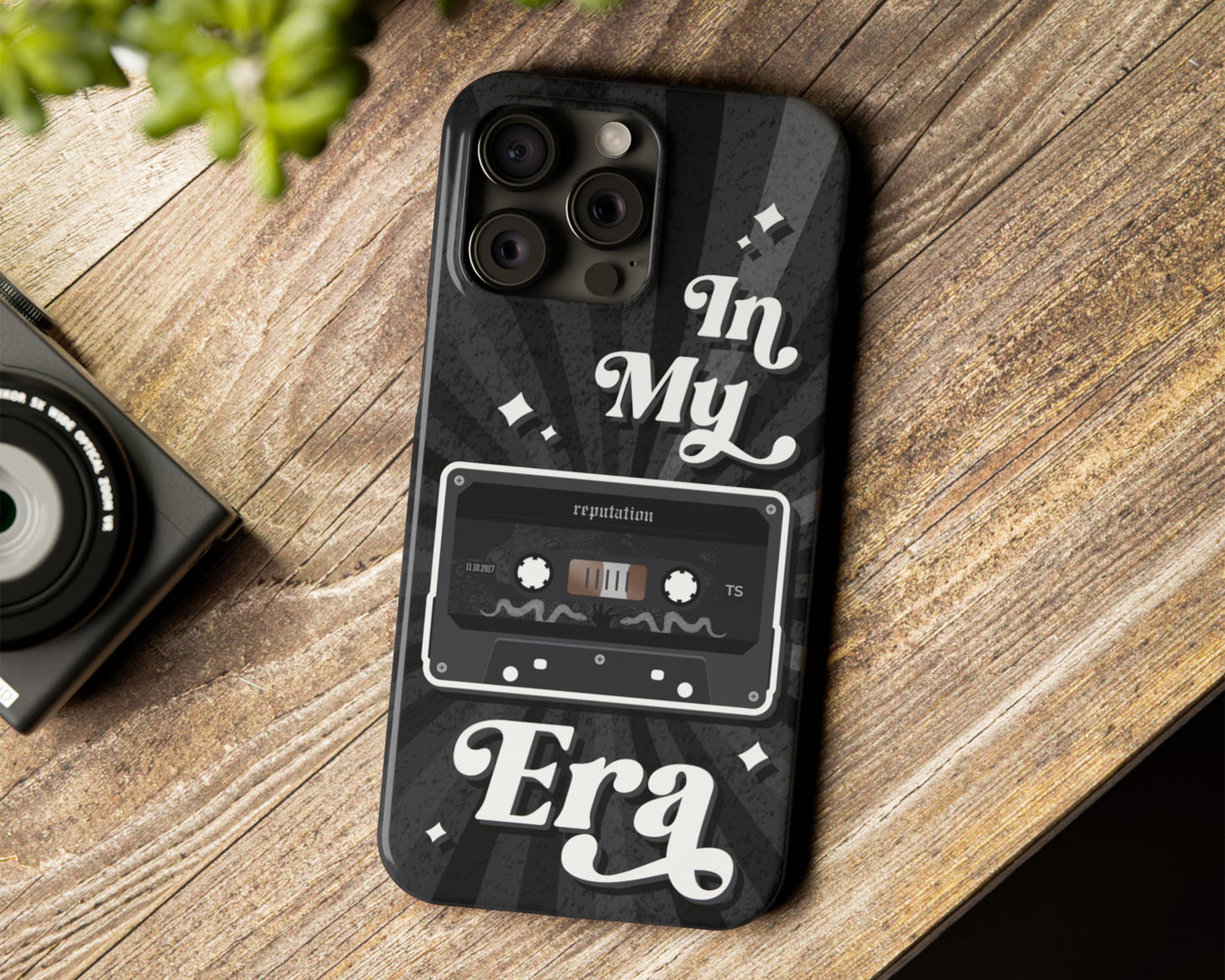 In my Reputation era vintage cassette tape iPhone case