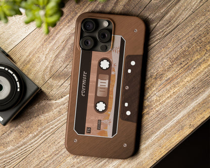 Evermore era cassette tape iPhone case