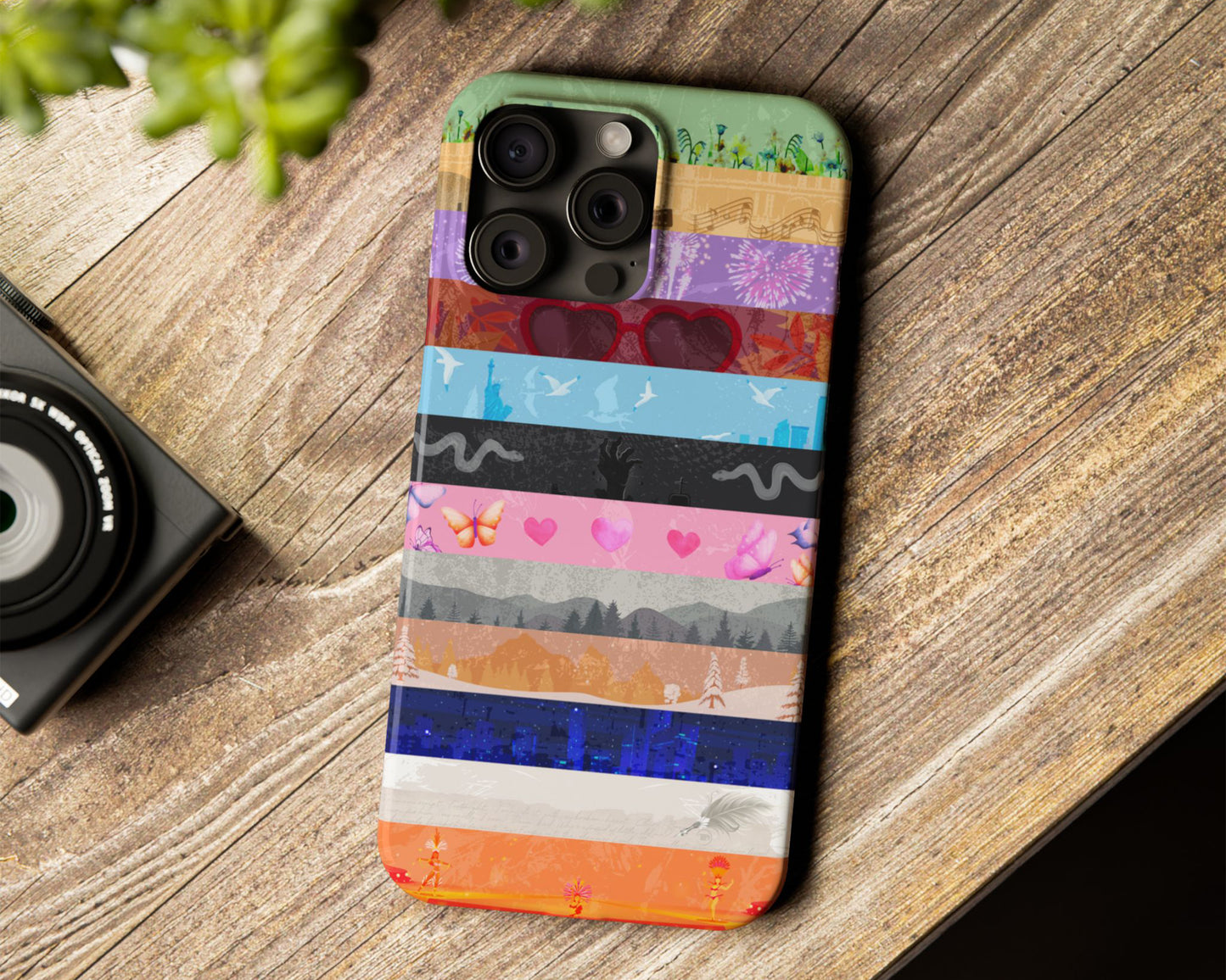 The Eras with no titles iPhone case